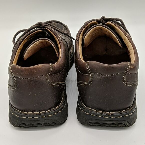 MEN'S Clark's, Brown Leather Loafers, Size 10 - Picture 5 of 7